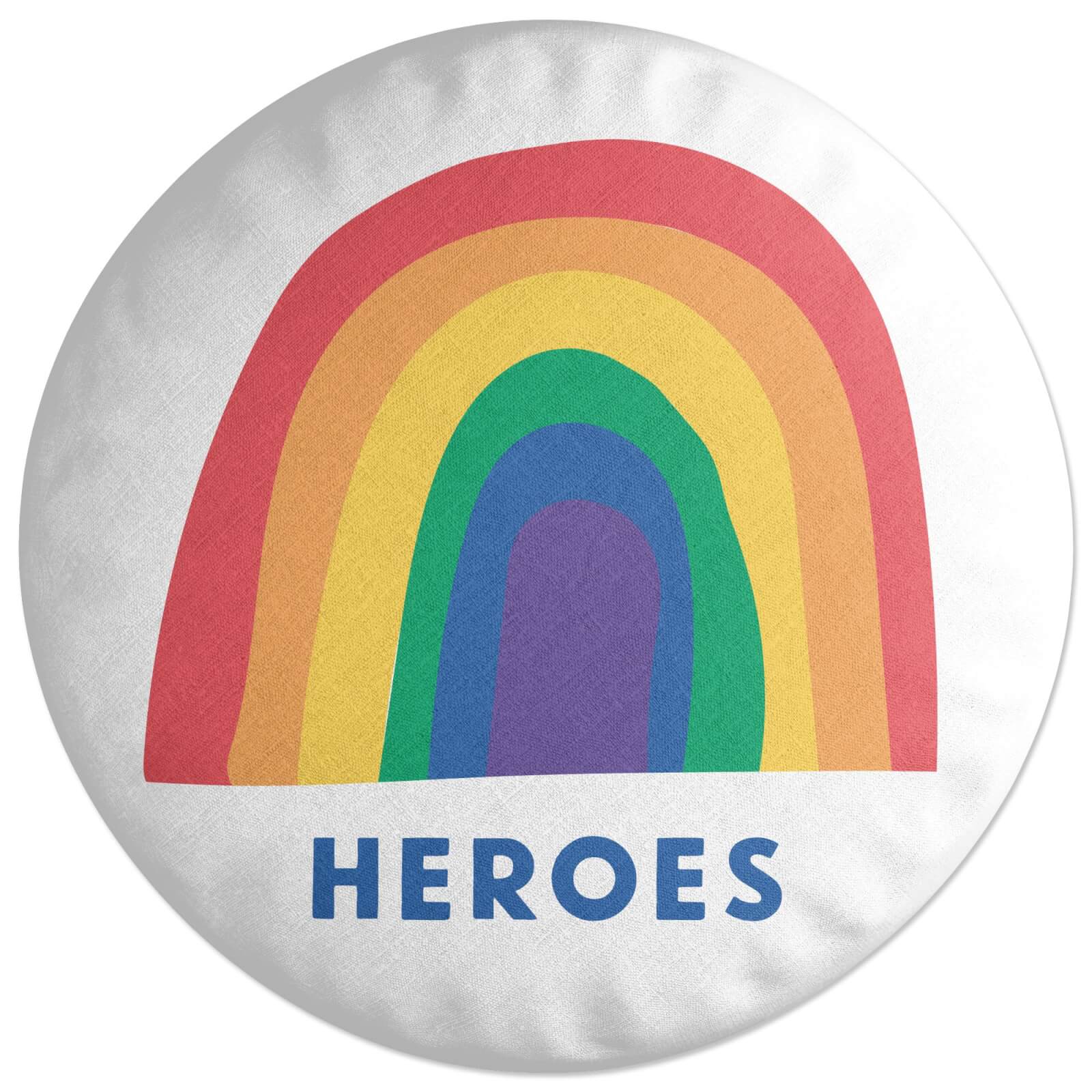 Heroes Round Cushion