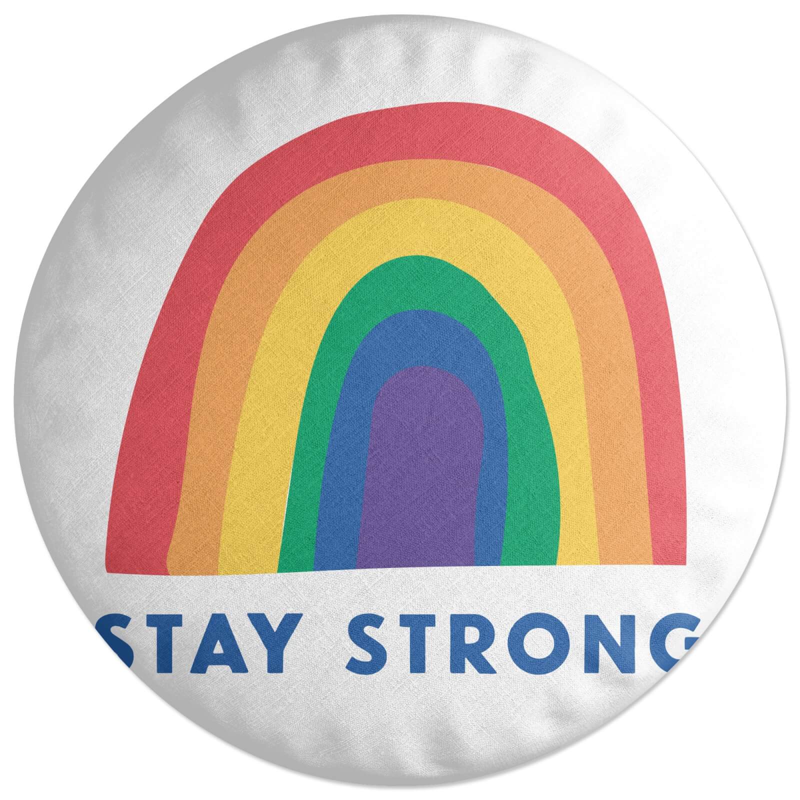 Stay Strong Round Cushion