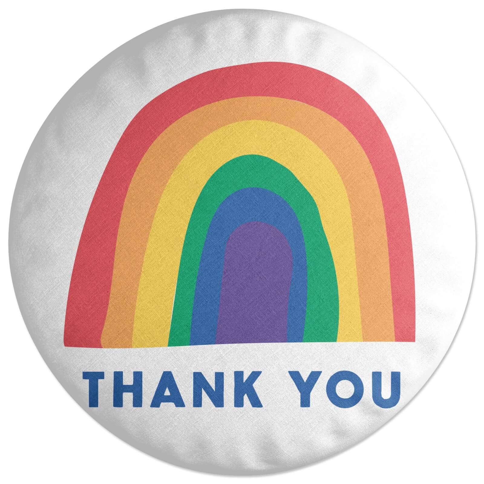 Thank You Round Cushion