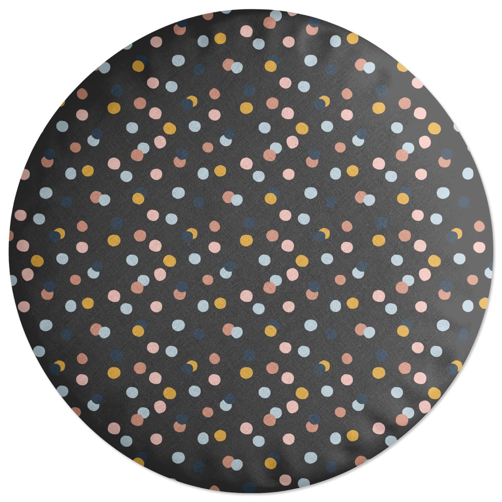 Confetti Round Cushion