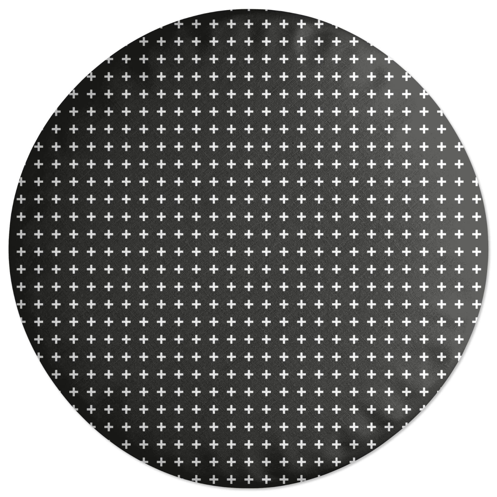 Crosses Round Cushion