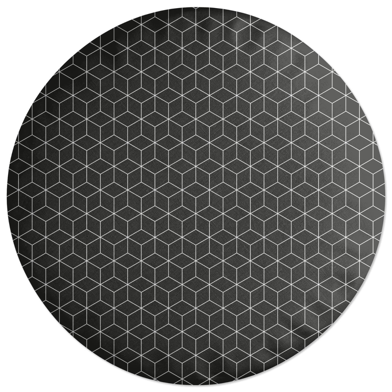 Hexagon Round Cushion