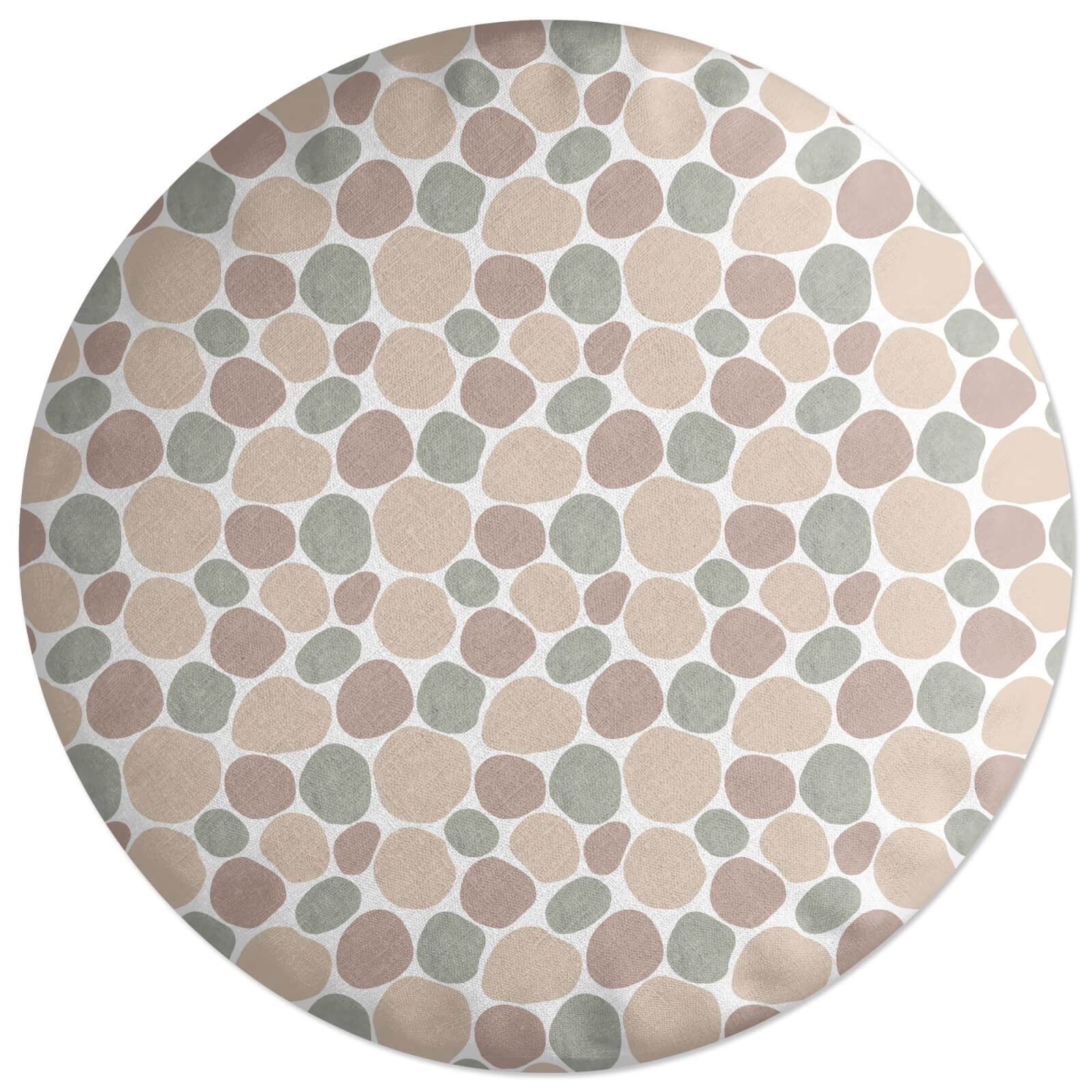 Blobs Round Cushion