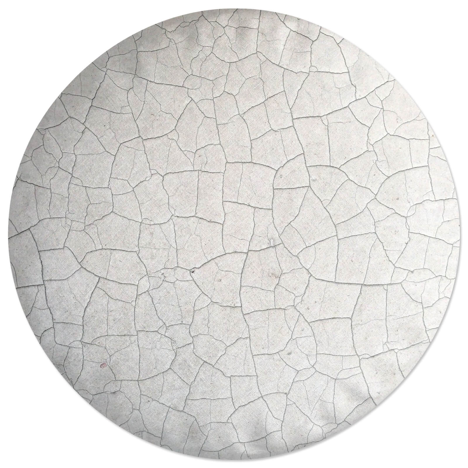 Cracked Texture Round Cushion