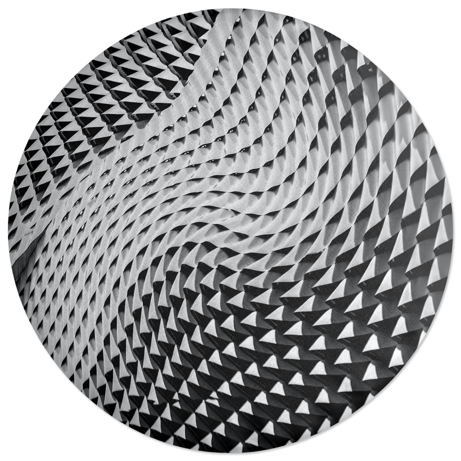 Decorsome Dimple Texture Round Cushion