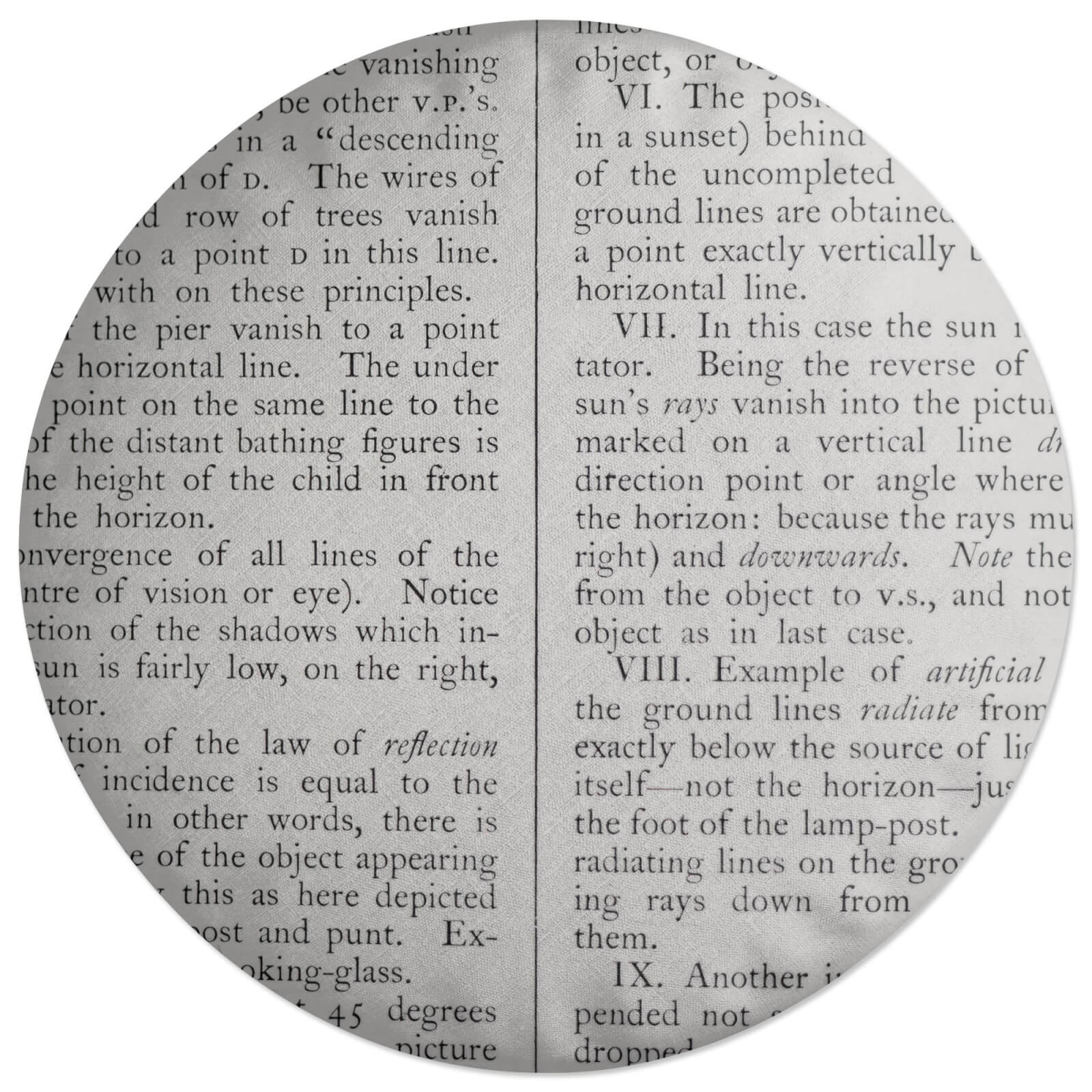 Extract Round Cushion