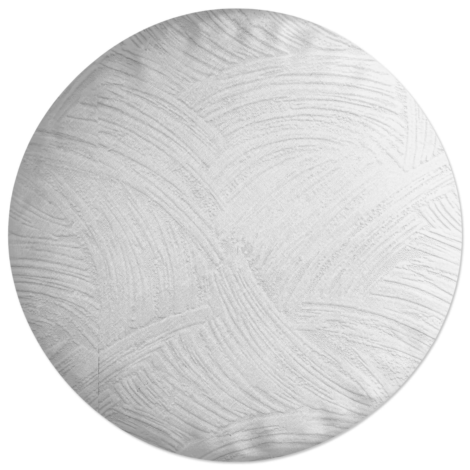 Acrylic Stroke Round Cushion