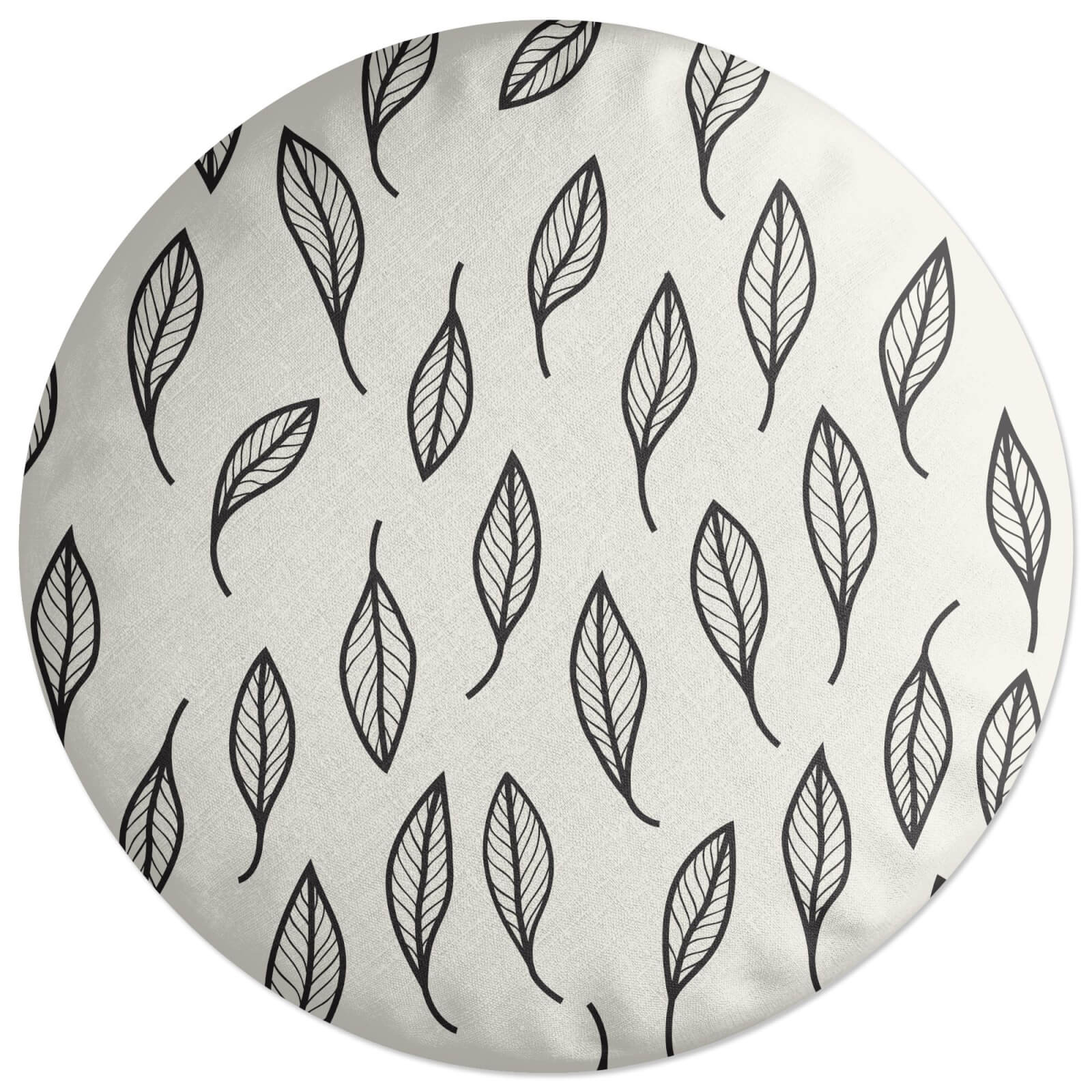Falling Leaves Round Cushion