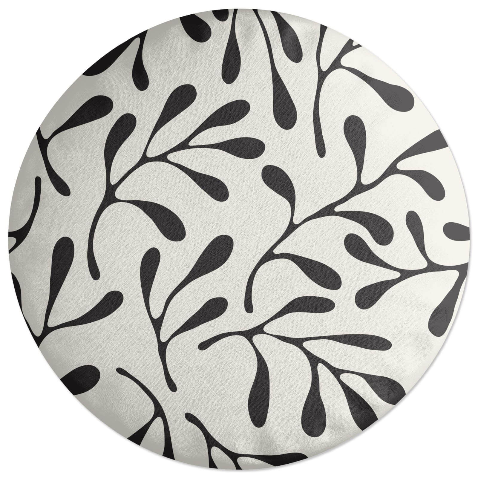 Big Sprigs Round Cushion