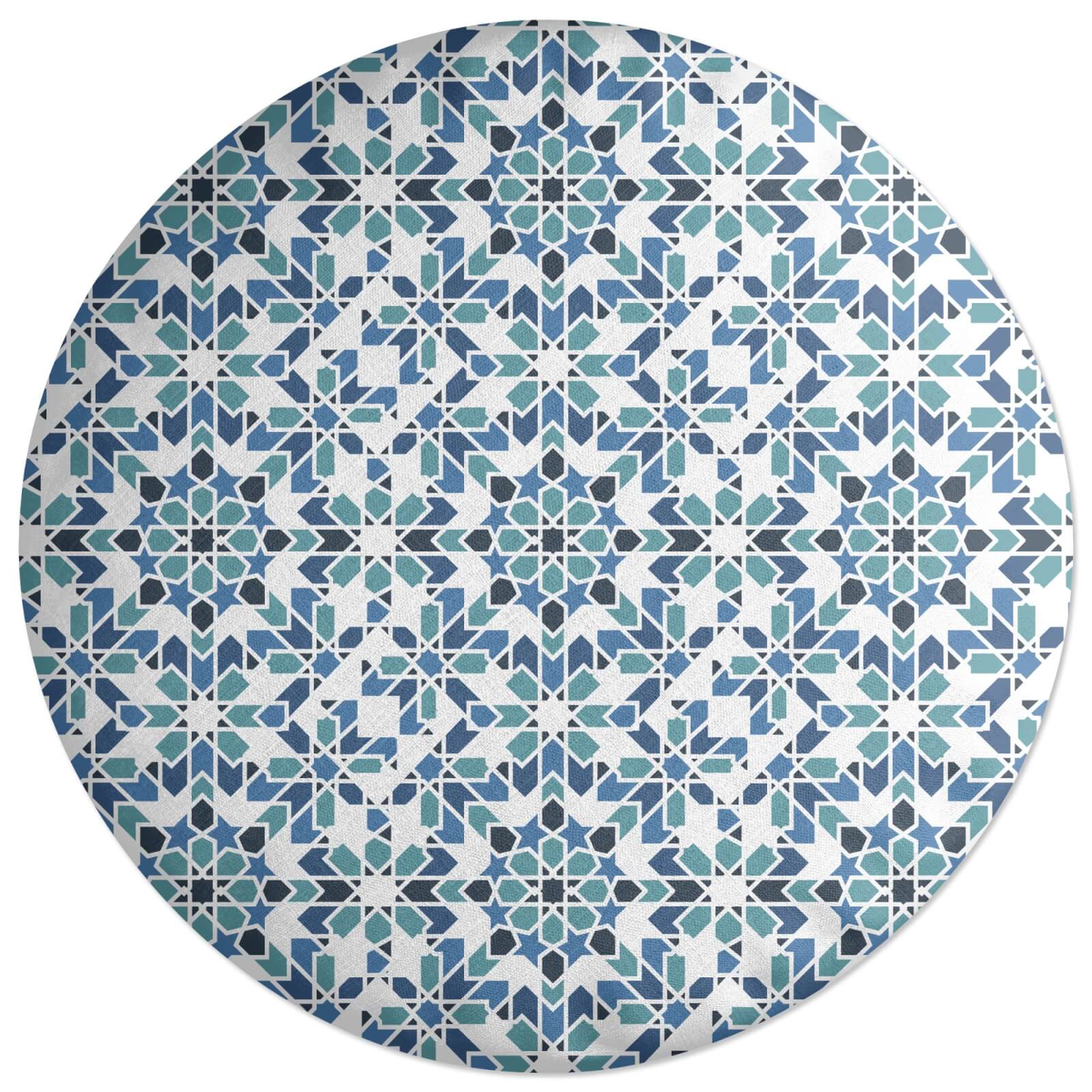 Tiles Round Cushion