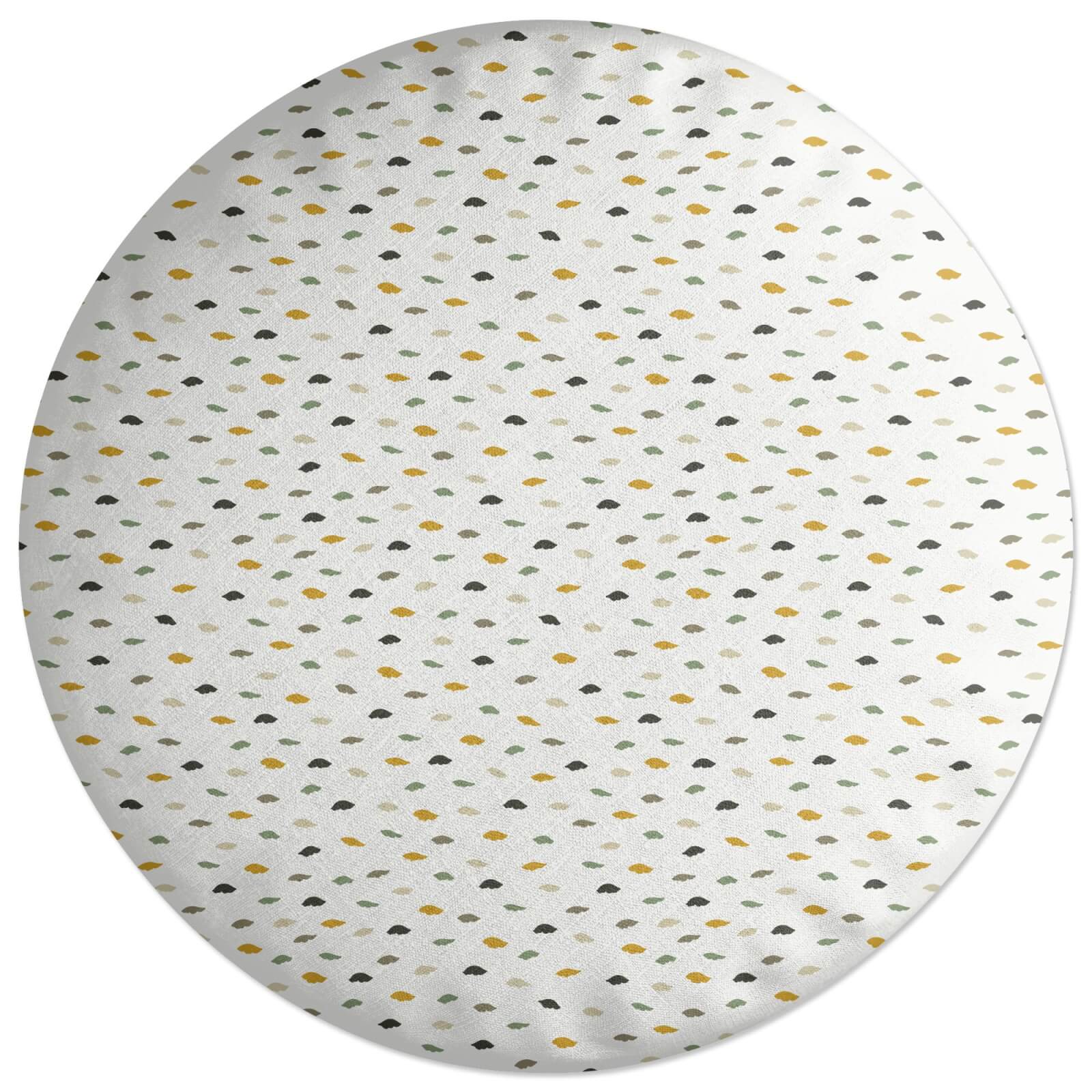 Dashes Round Cushion