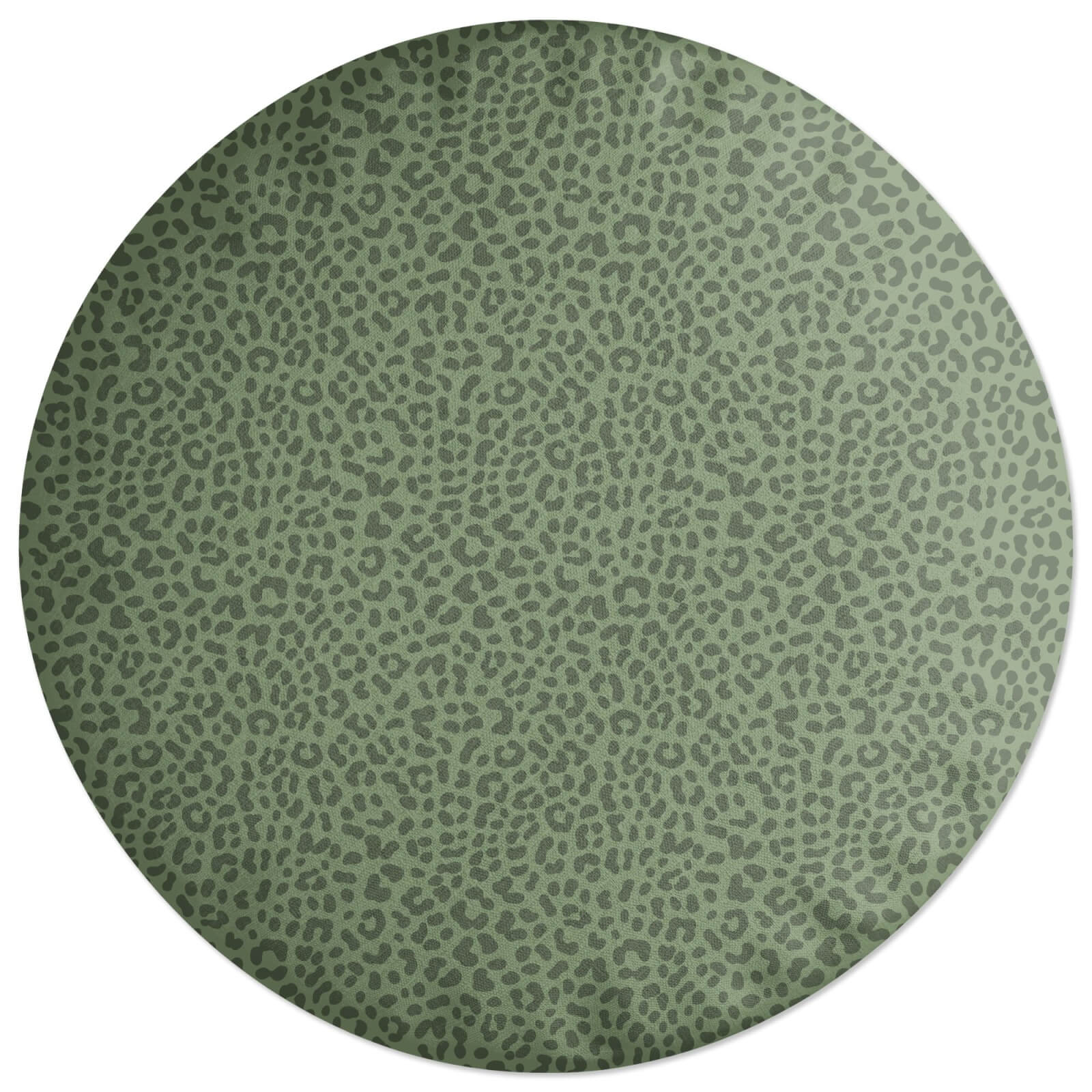 Decorsome Cheetah Print Round Cushion