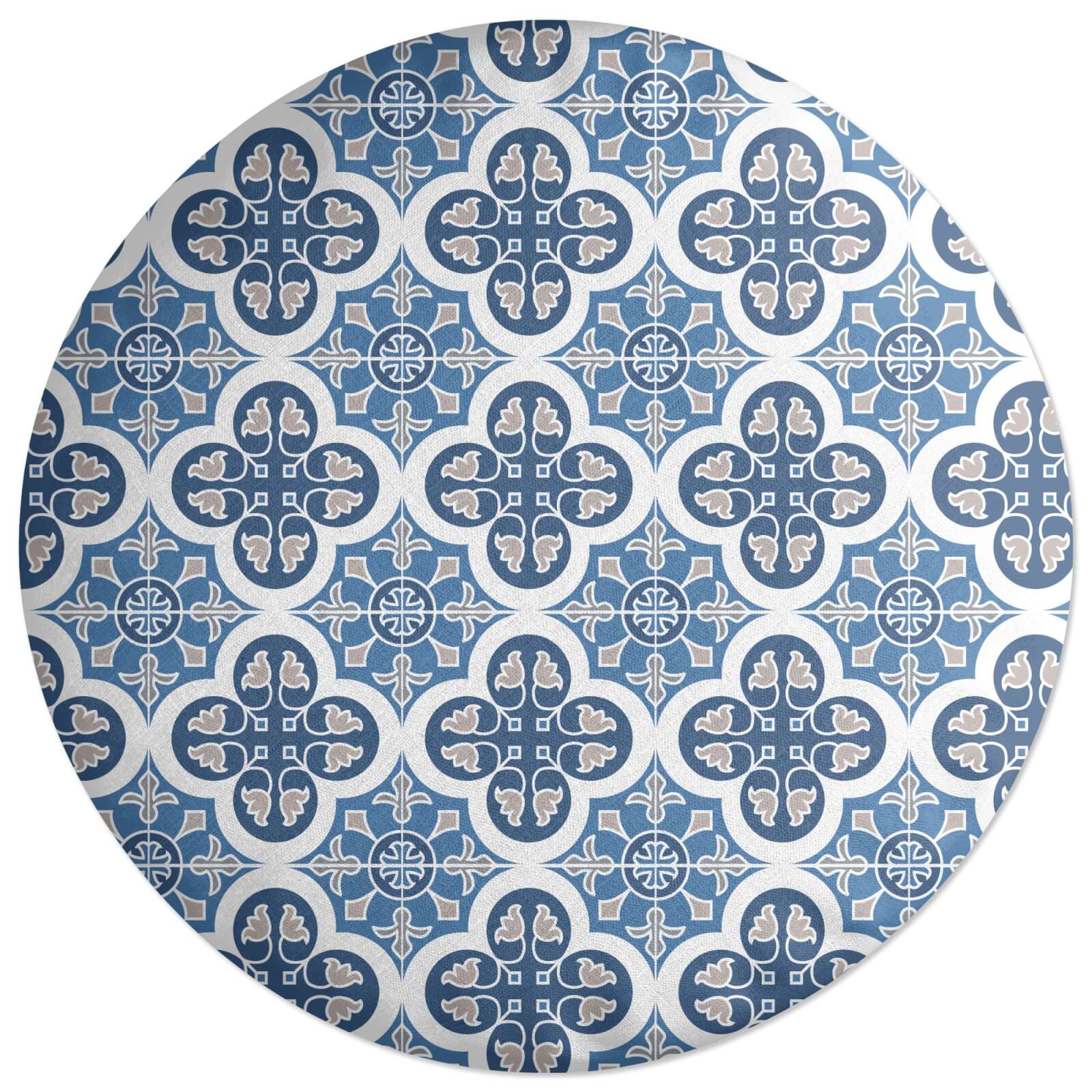 Tiles Round Cushion