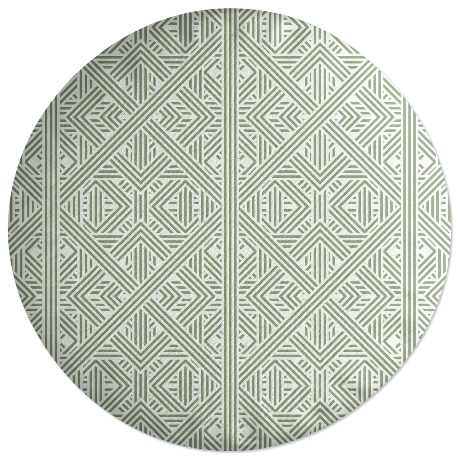 Criss Cross Round Cushion