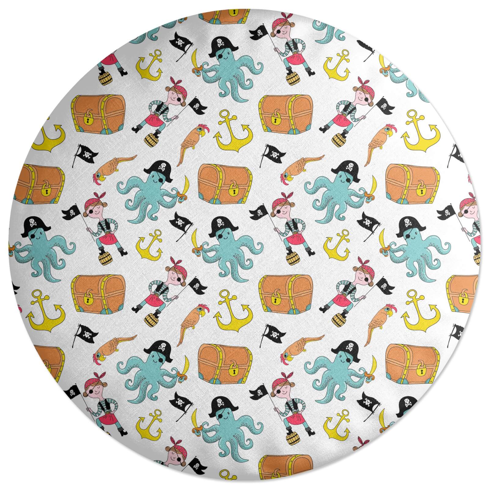 We Are Pirates Round Cushion
