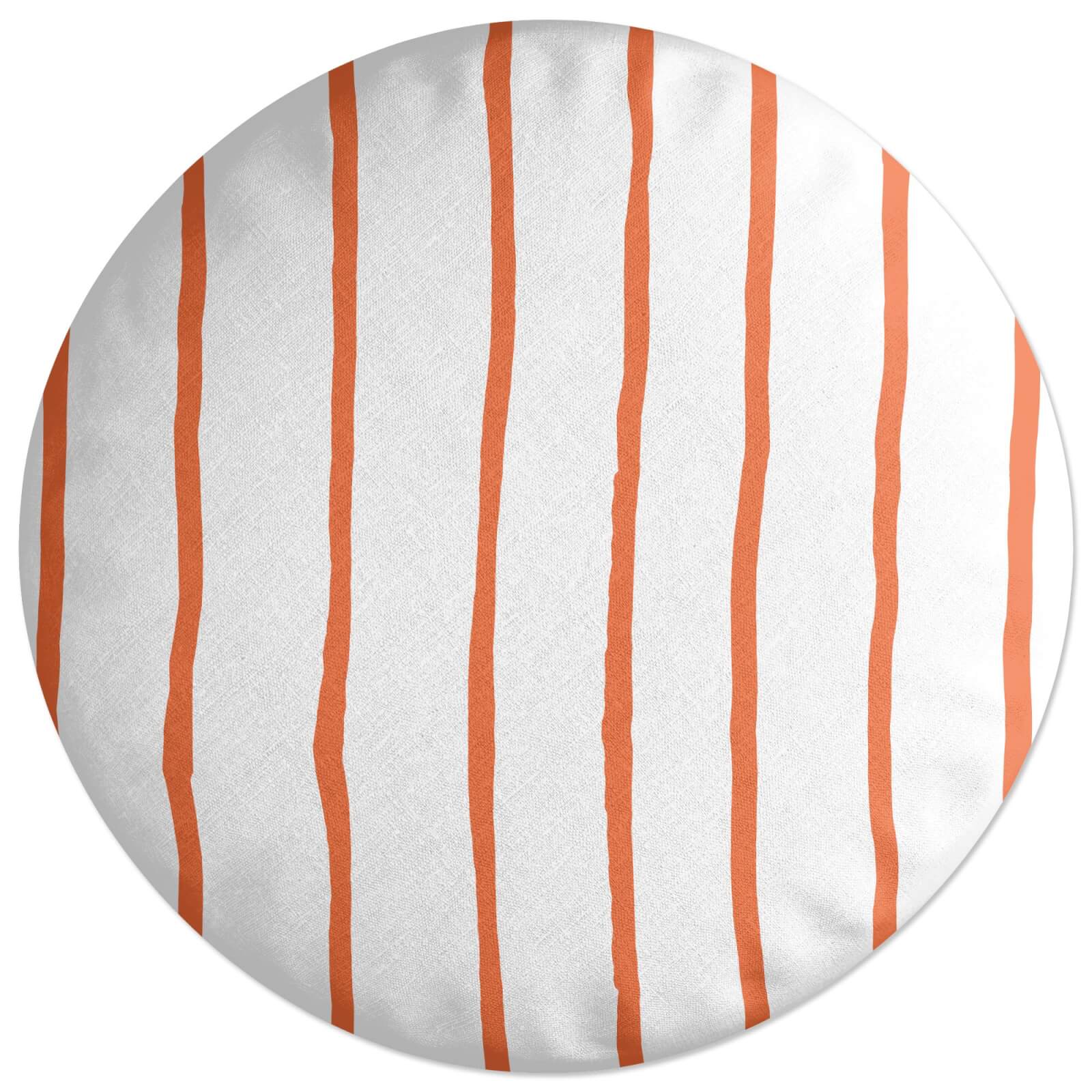 Lines Round Cushion