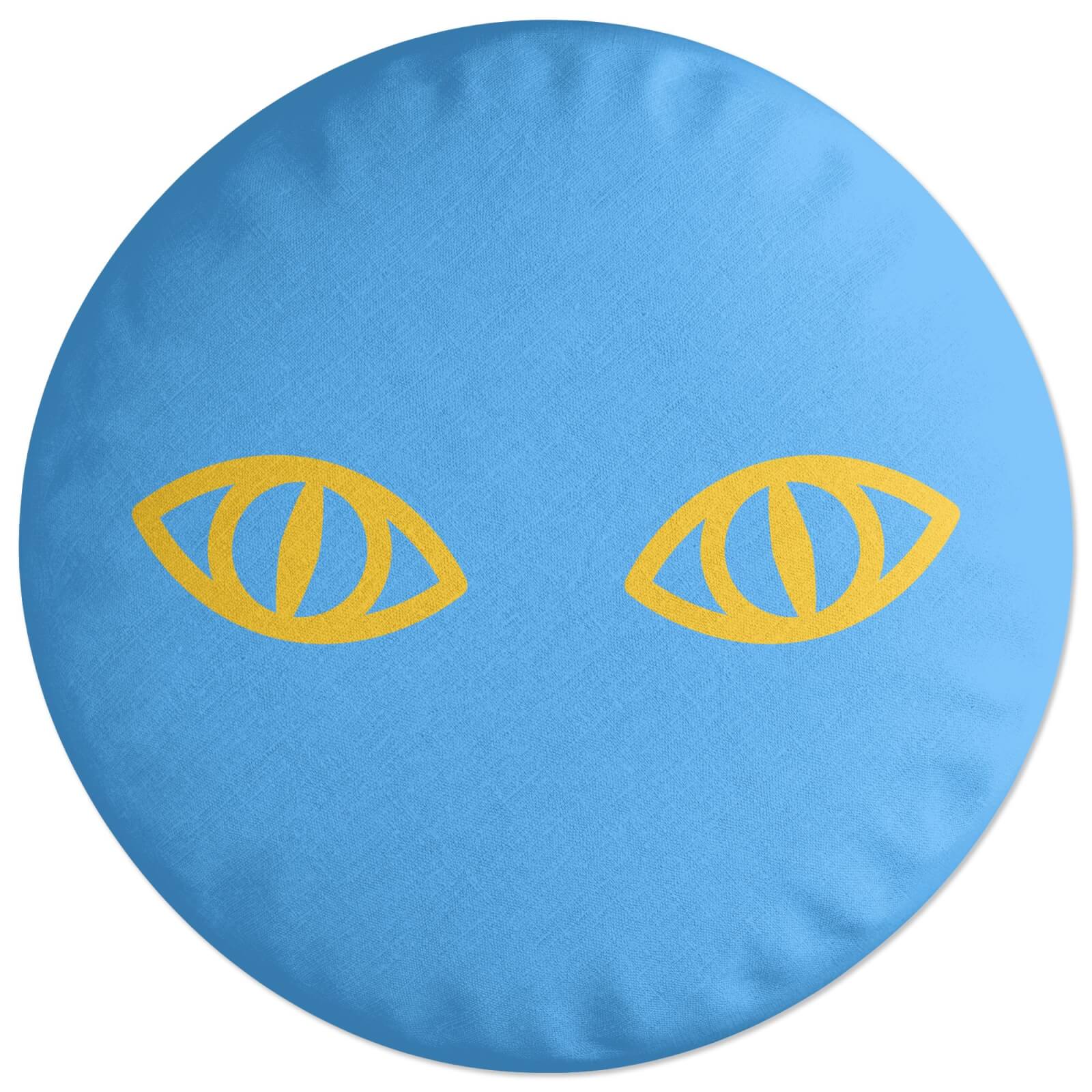 Cat Eyes Round Cushion