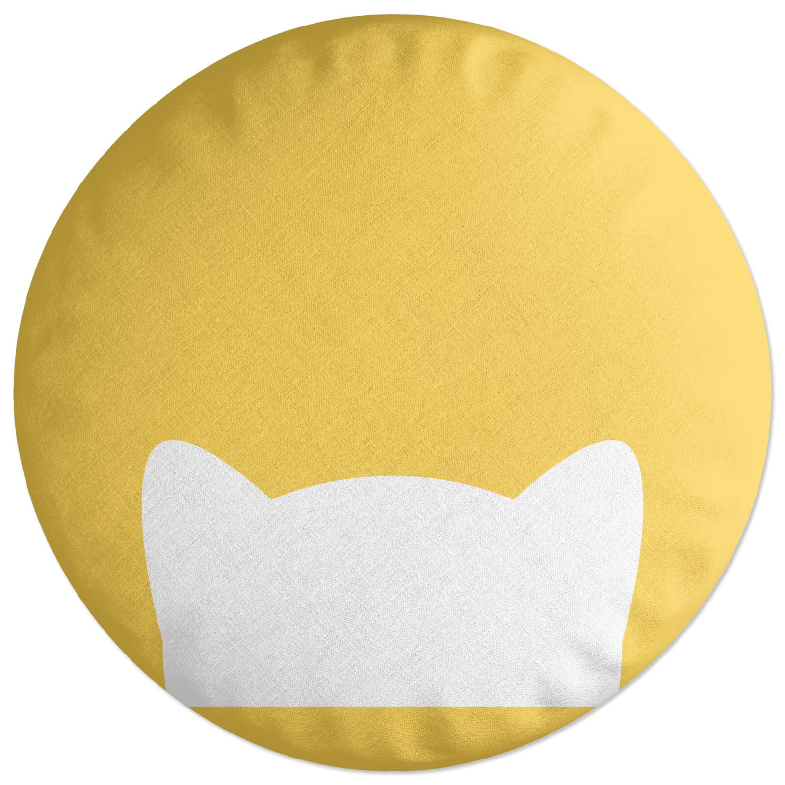 Cat Ears Round Cushion