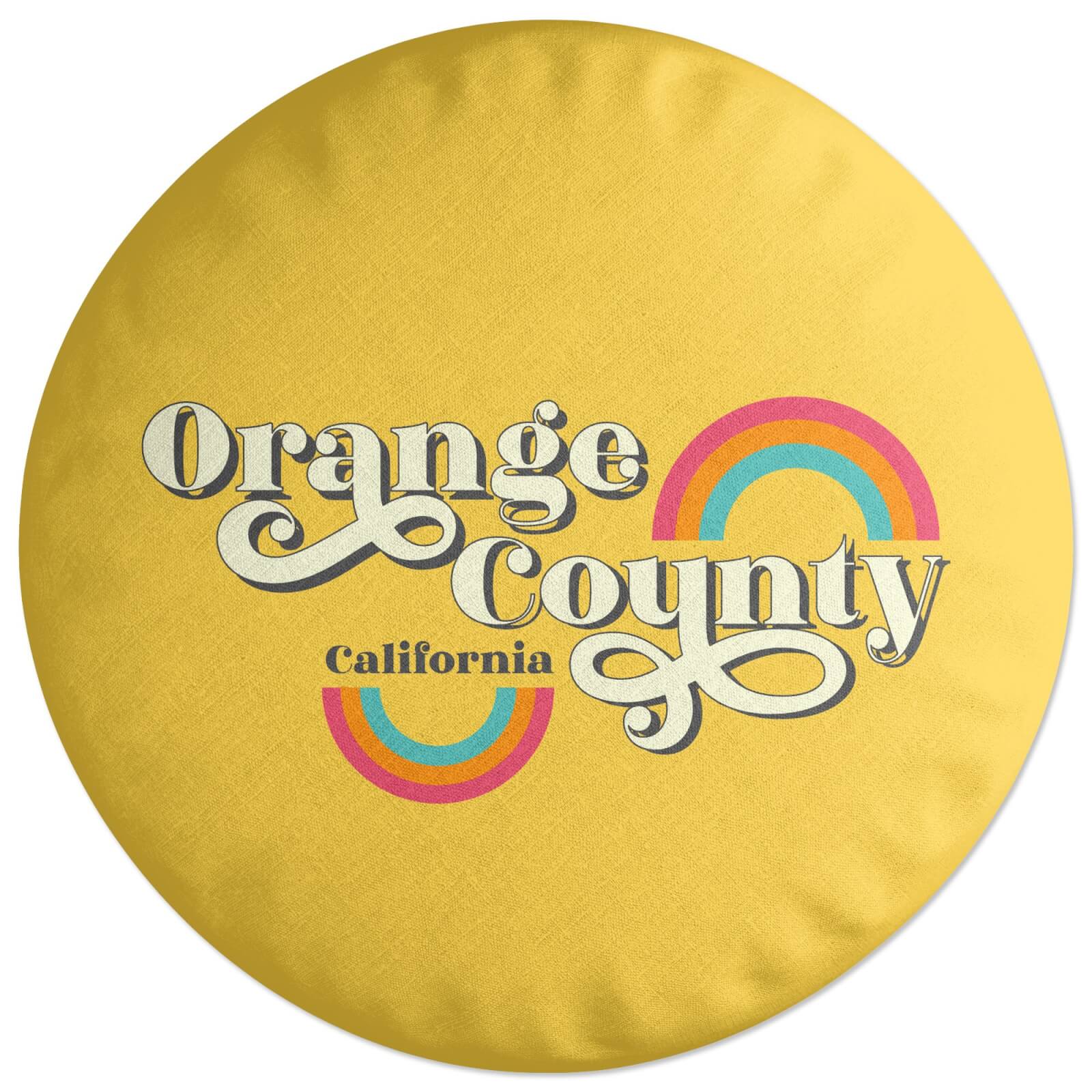 Orange County Round Cushion