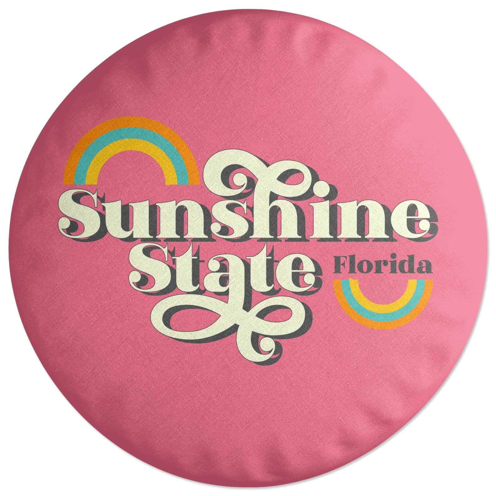Sunshine State Round Cushion