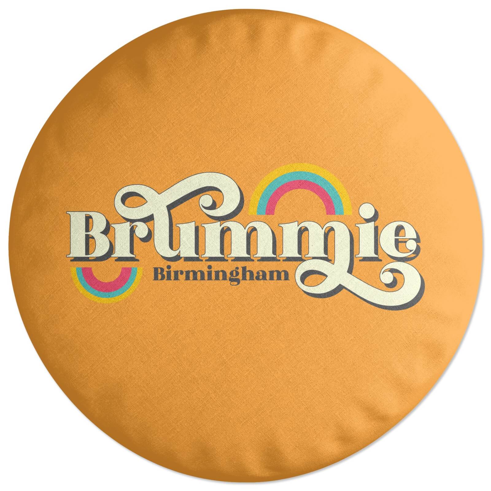 Brummie Round Cushion