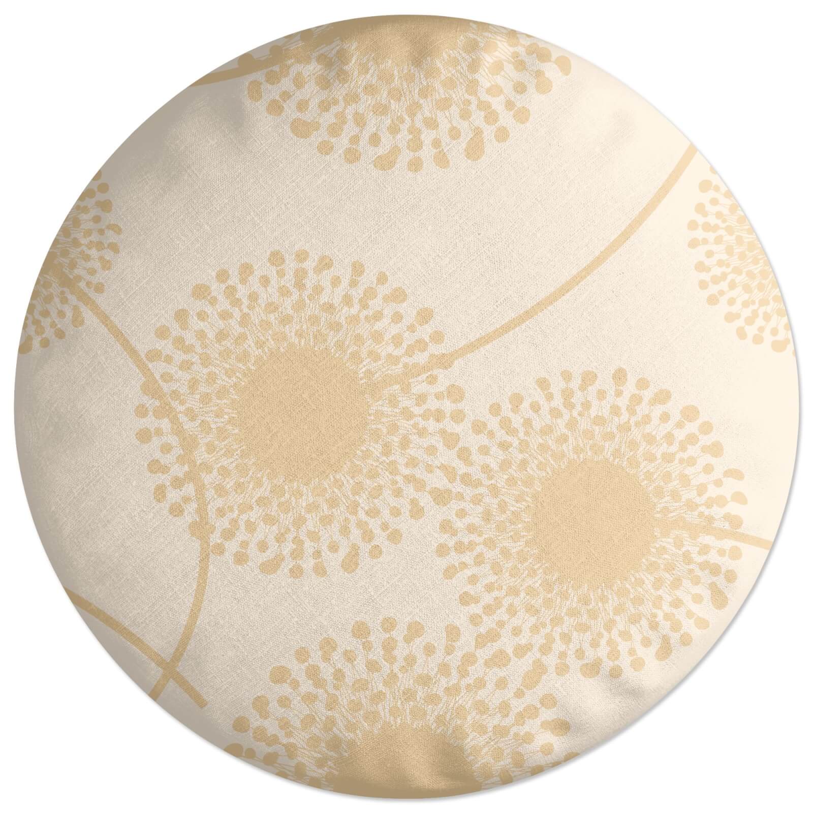 Dandelions Round Cushion