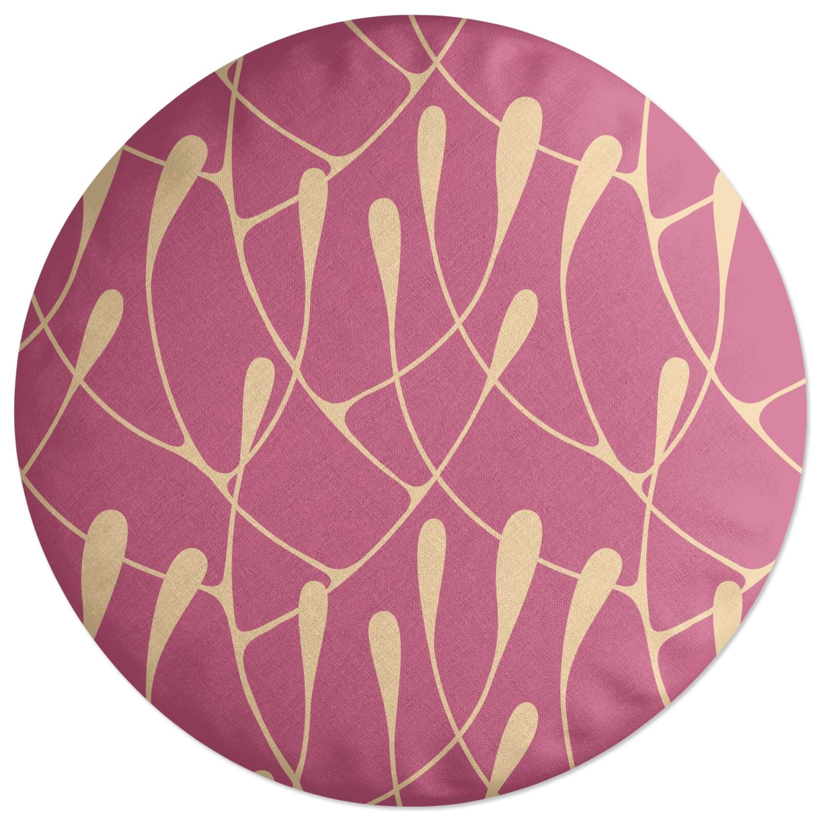 Bare Branches Round Cushion