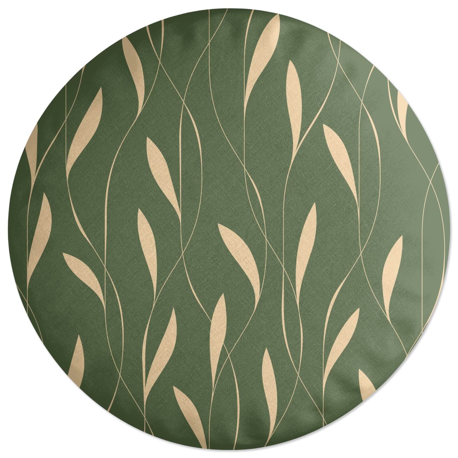 Willow Branch Round Cushion