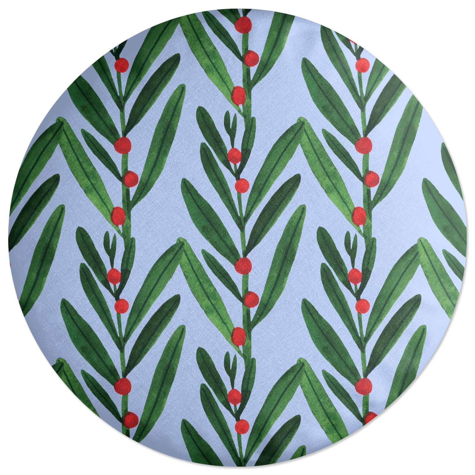 Vine Press Round Cushion