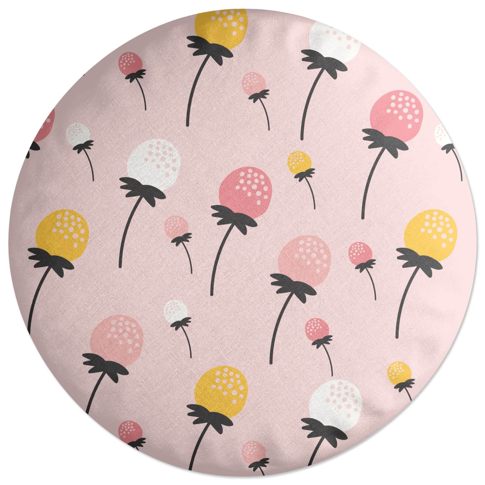 Strawberries Round Cushion