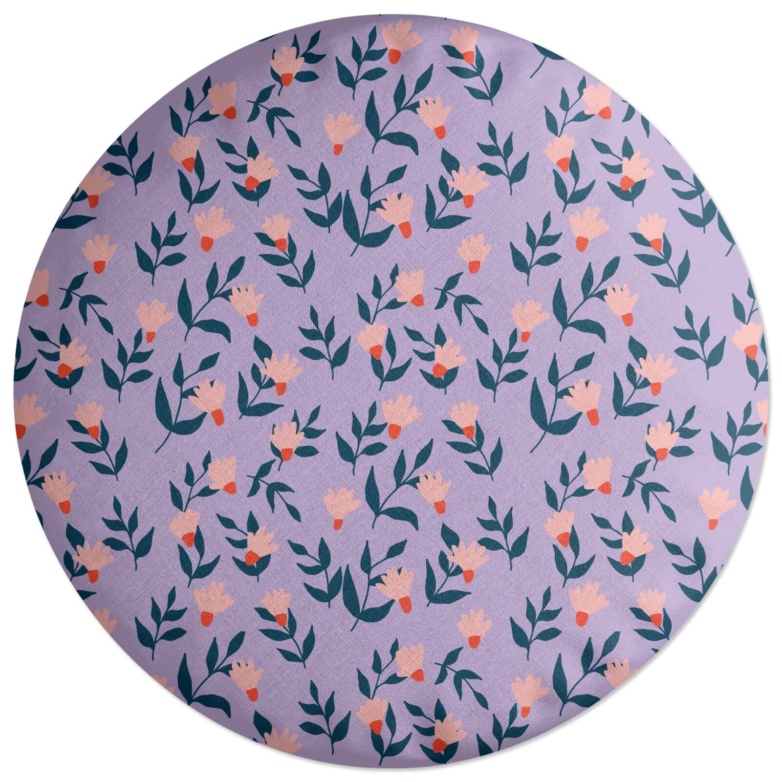Wild Flowers Round Cushion