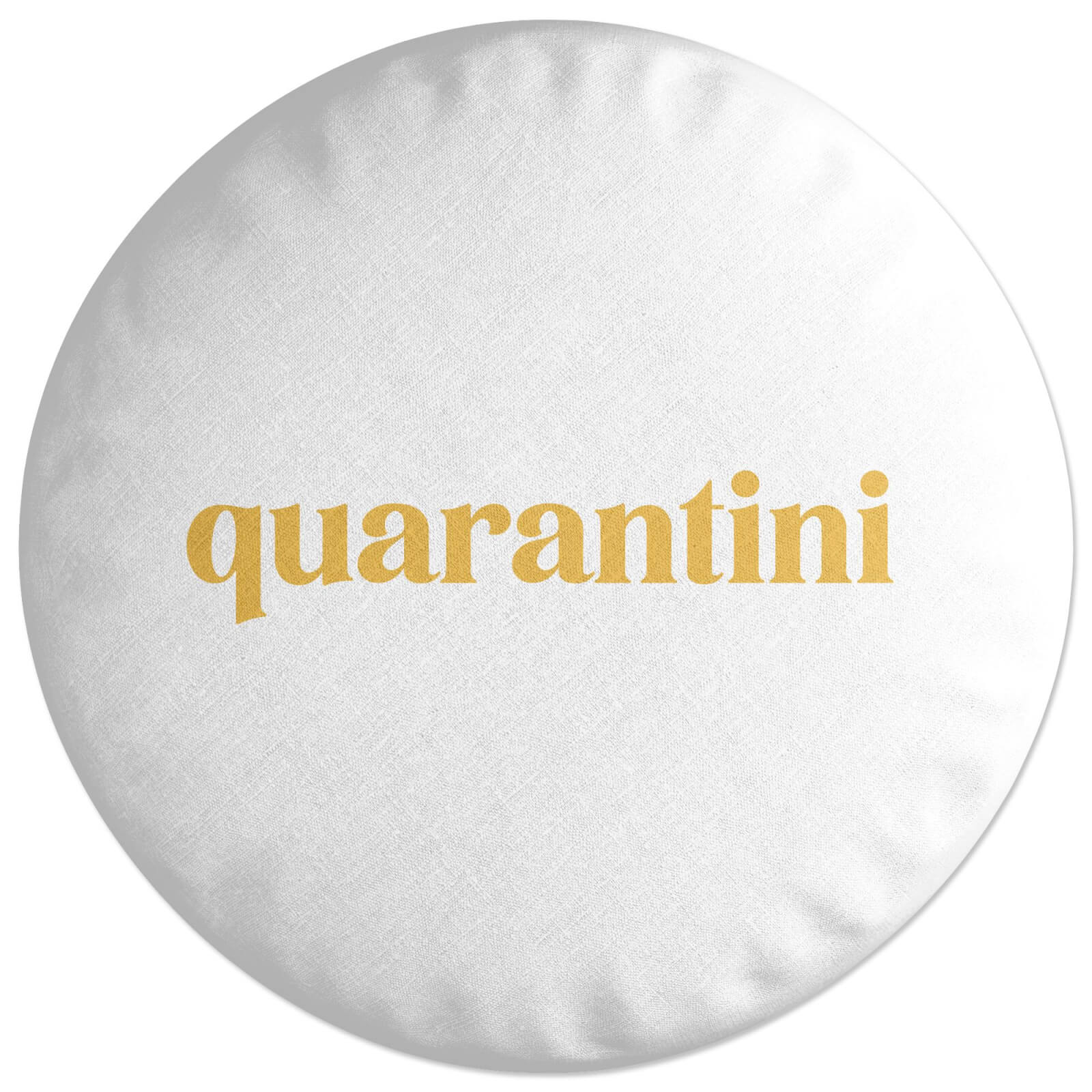 Quarantini Round Cushion