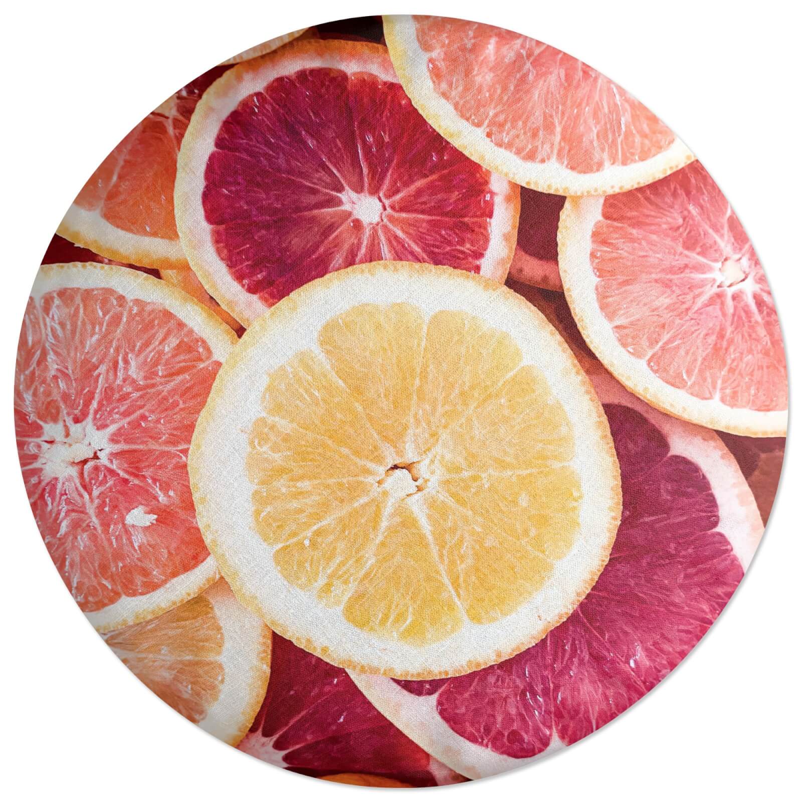Citrus Round Cushion