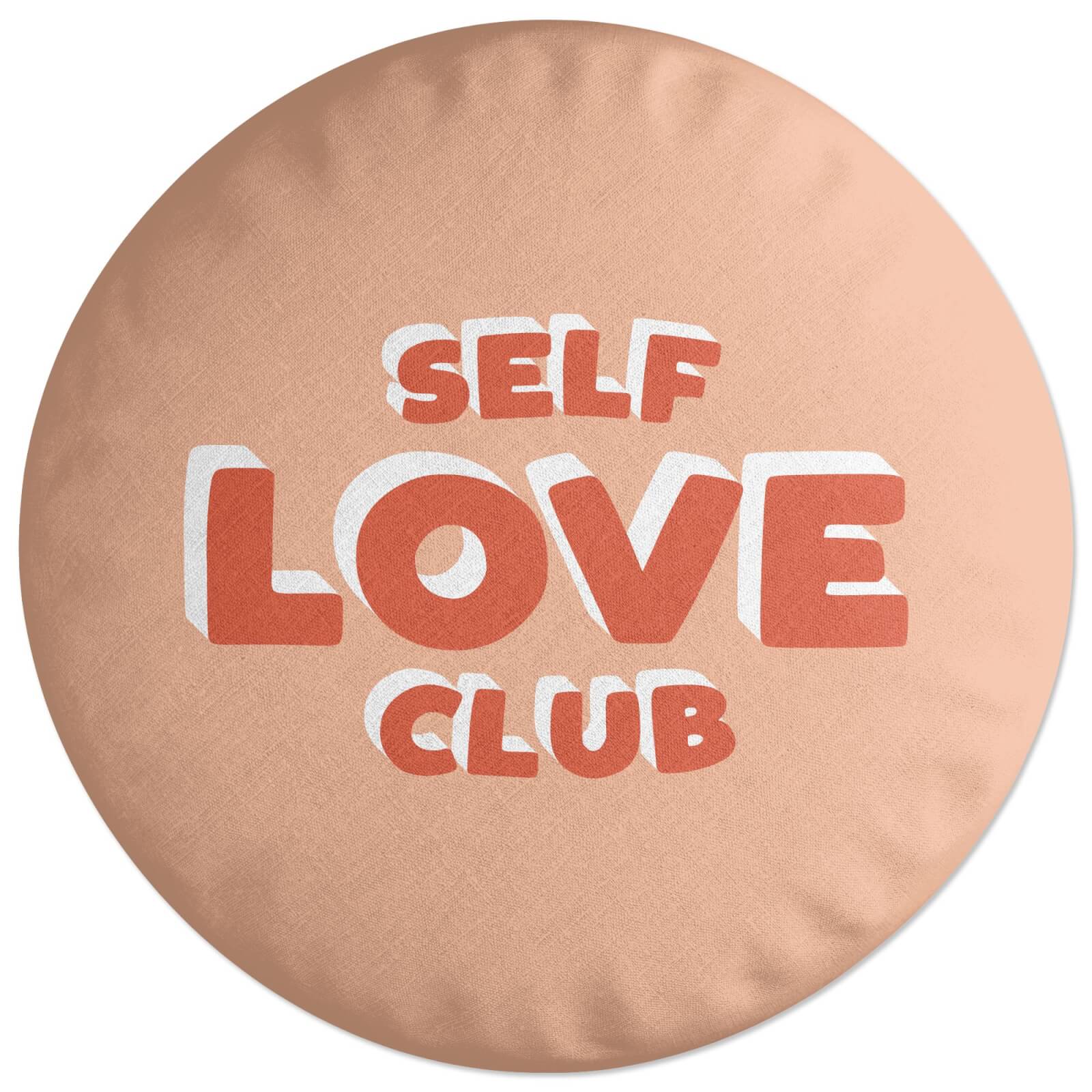 Self Love Club Round Cushion