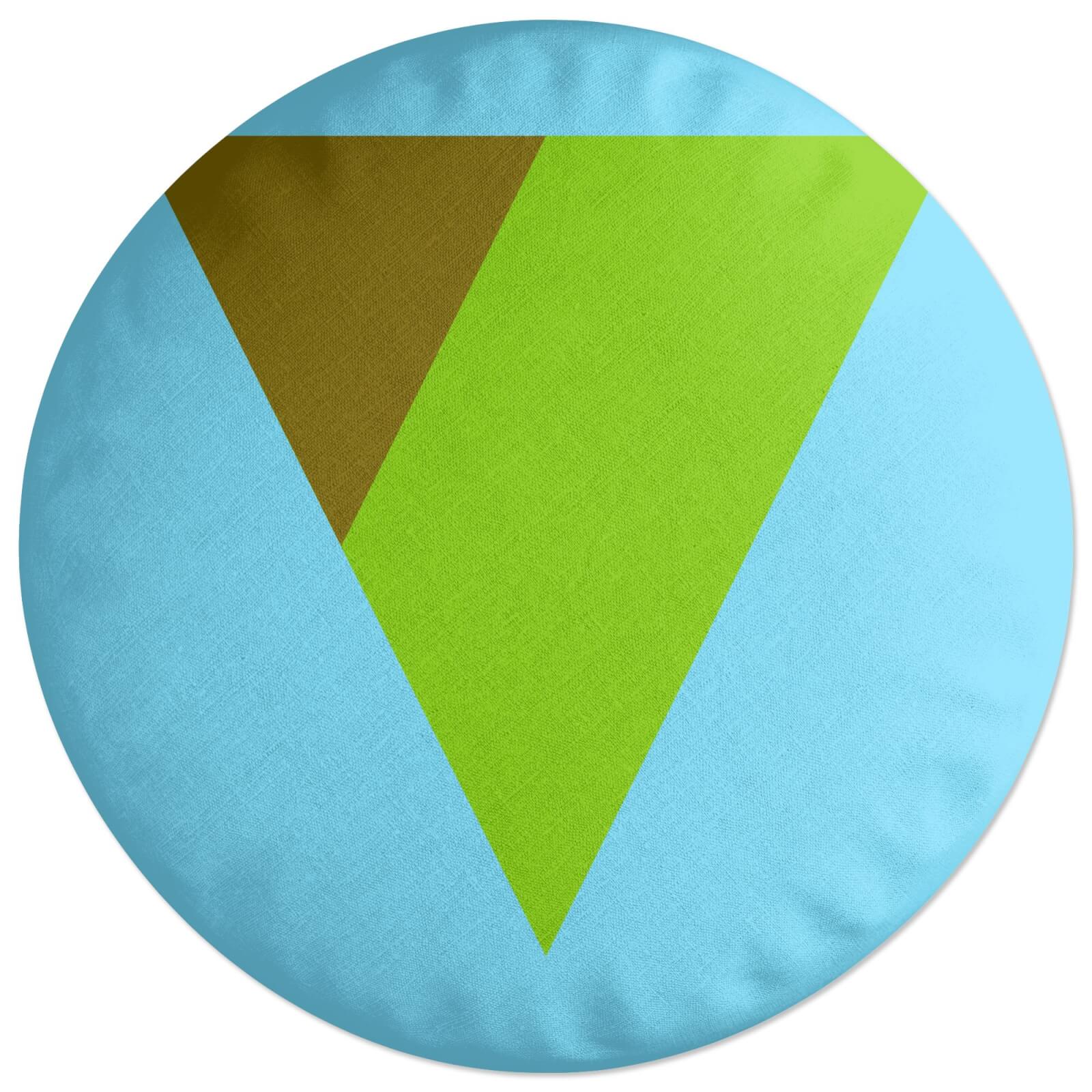 V Round Cushion