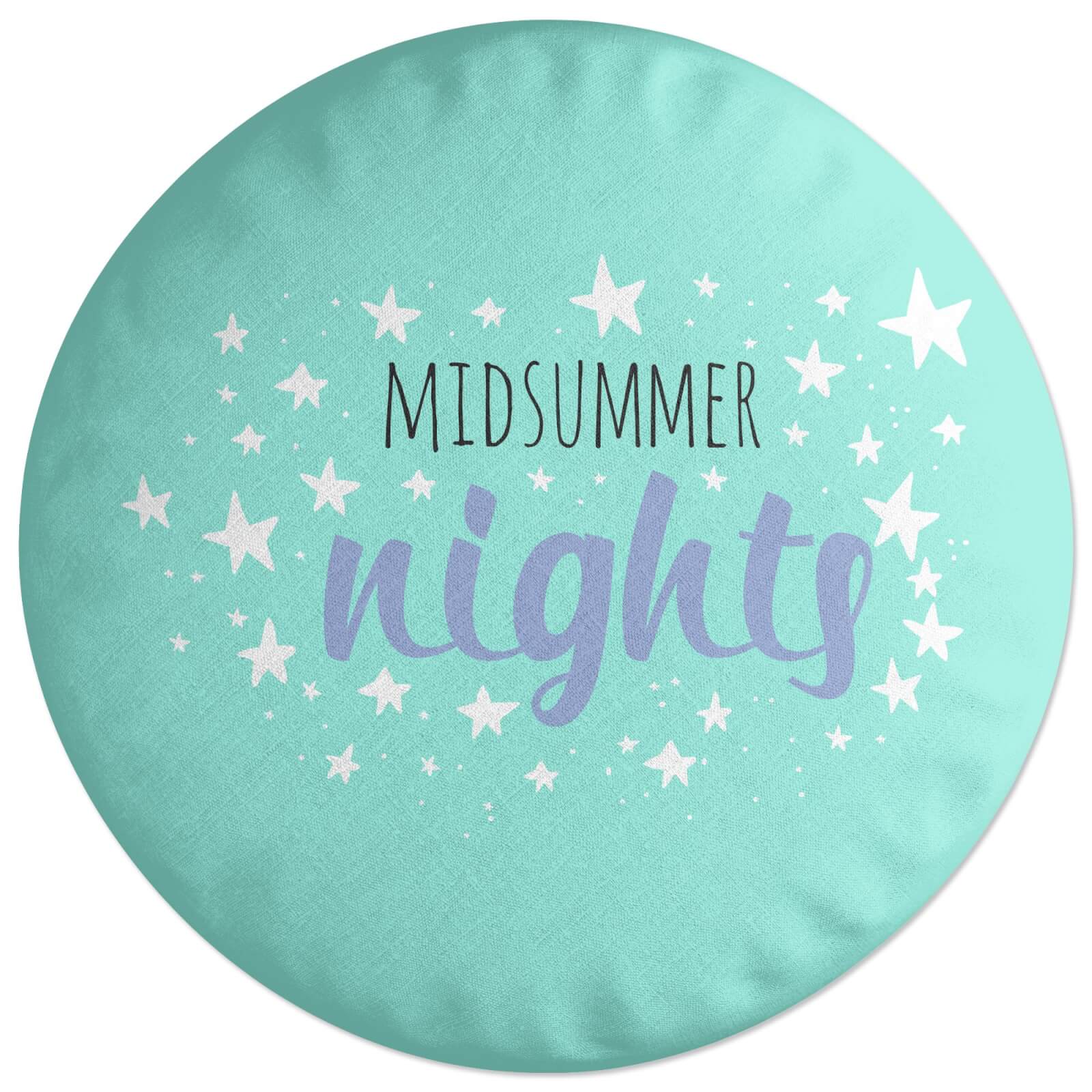 Midsummer Nights Round Cushion