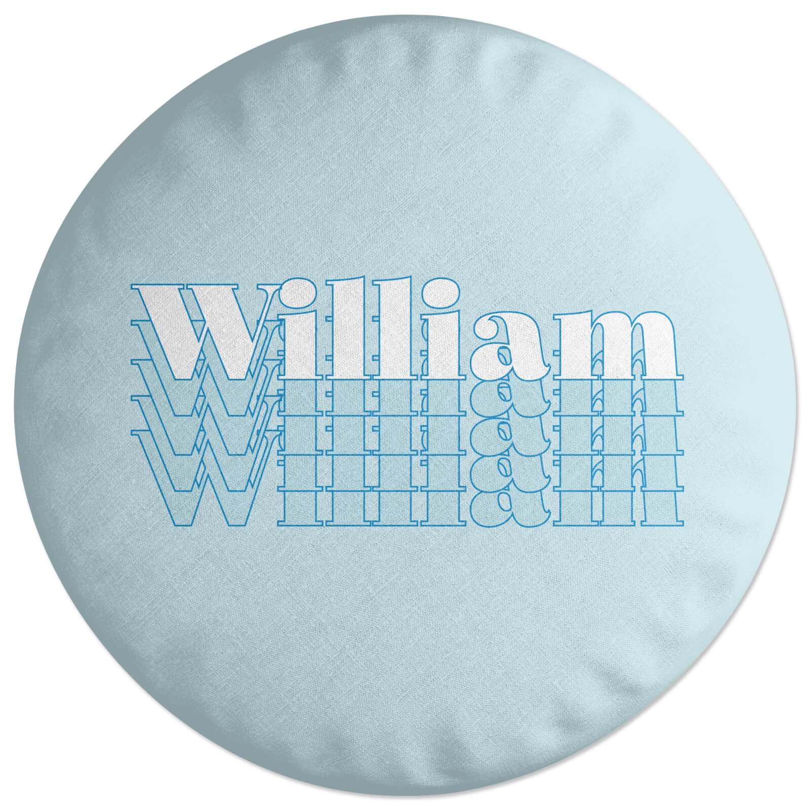 William Round Cushion