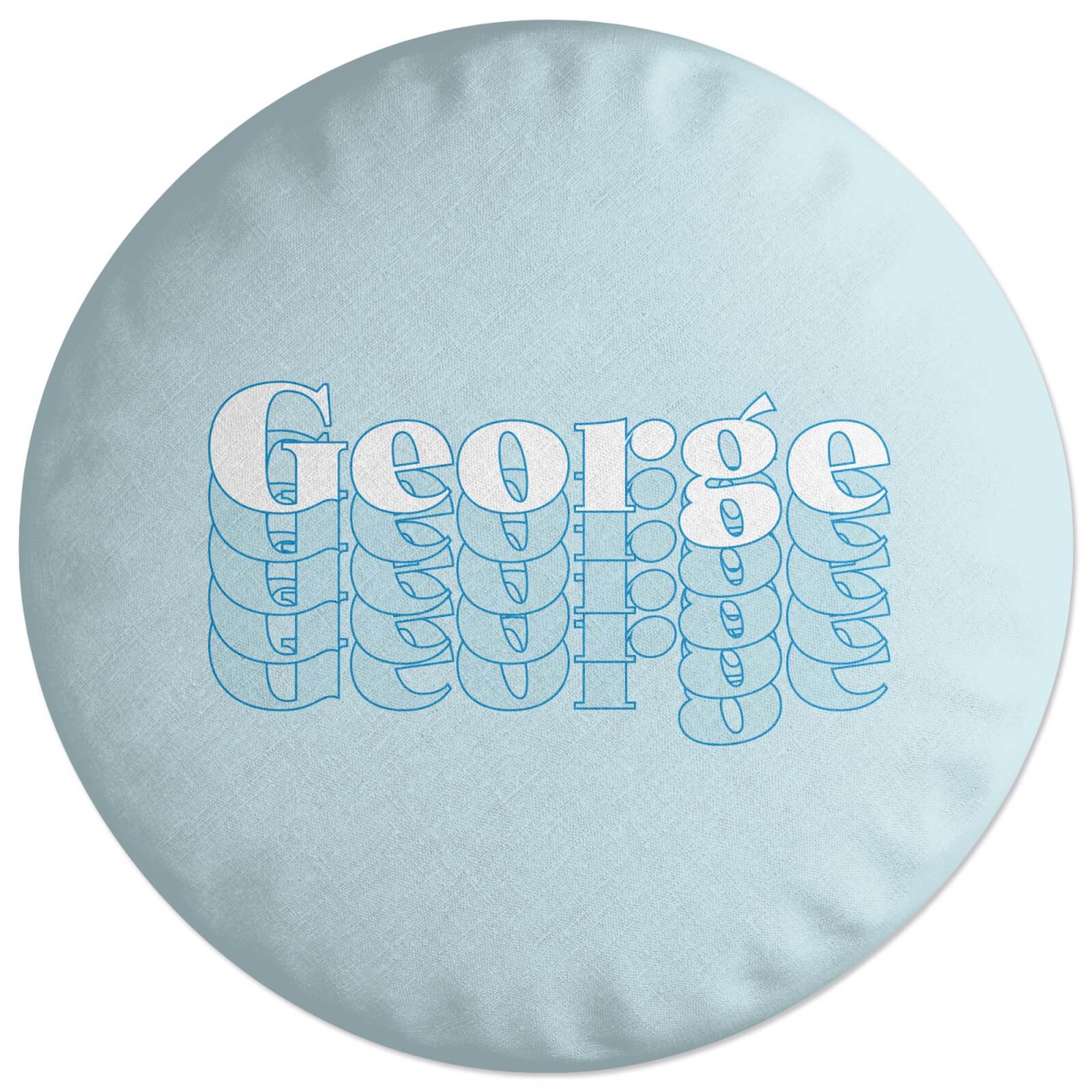 George Round Cushion