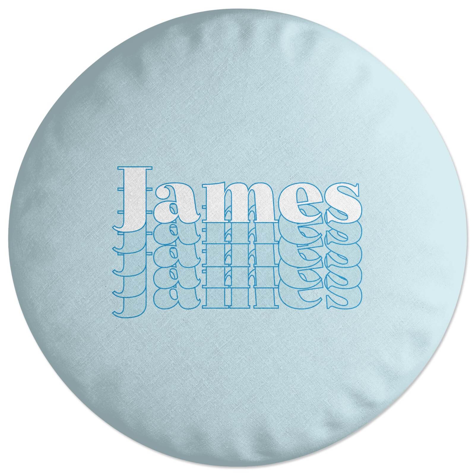 James Round Cushion