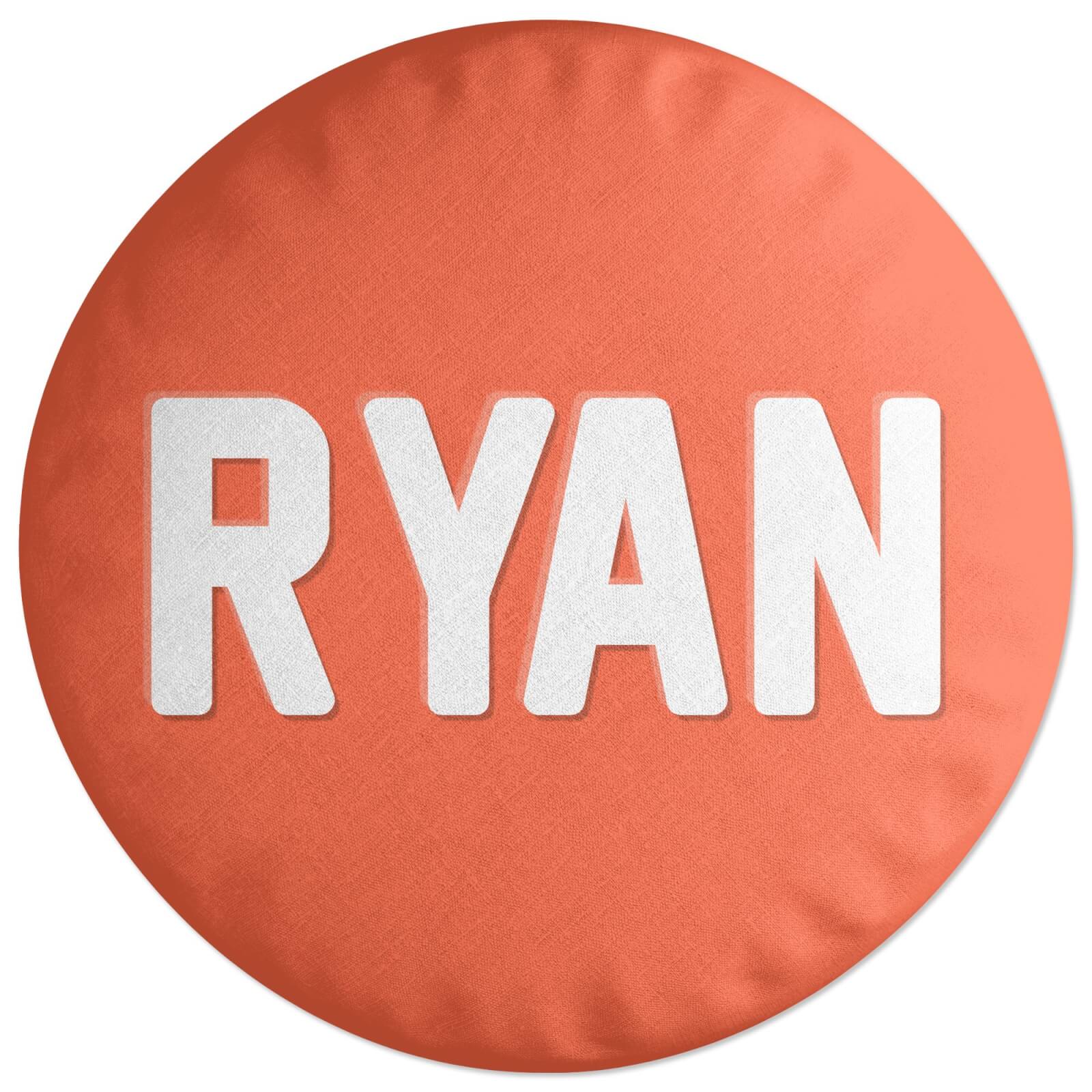 Embossed Ryan Round Cushion