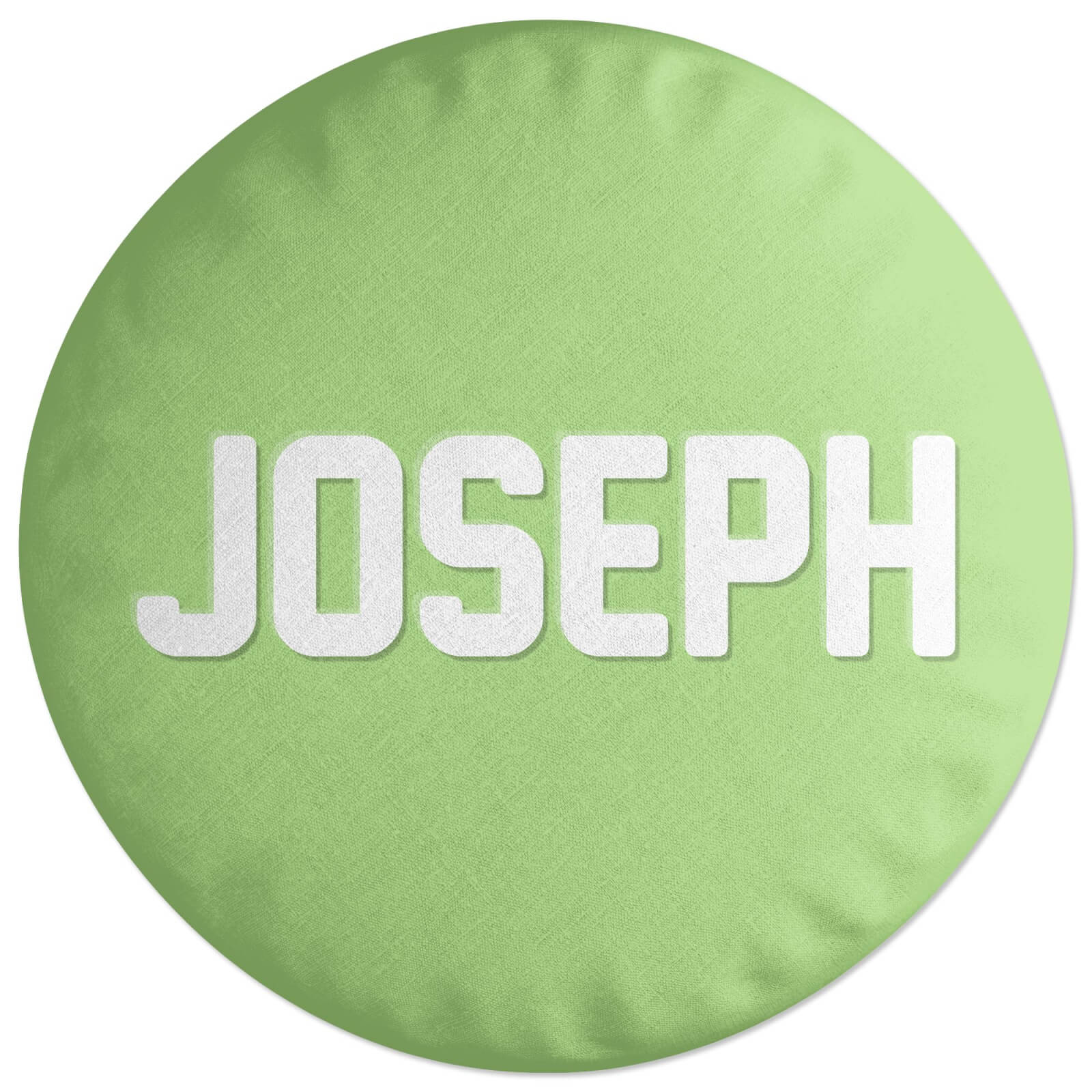Embossed Joseph Round Cushion