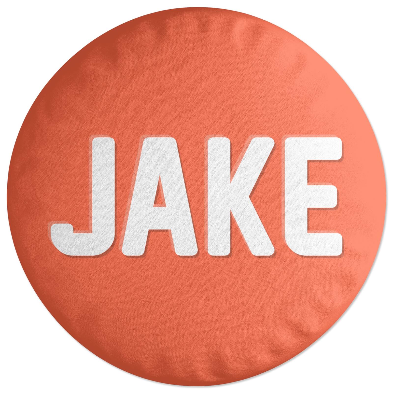 Embossed Jake Round Cushion