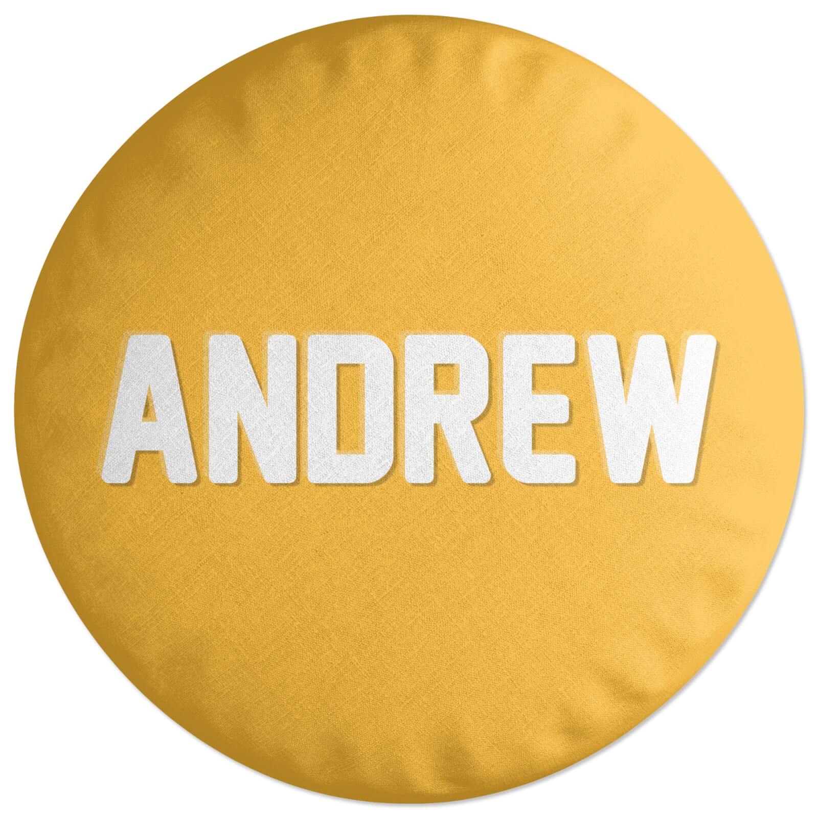 Embossed Andrew Round Cushion