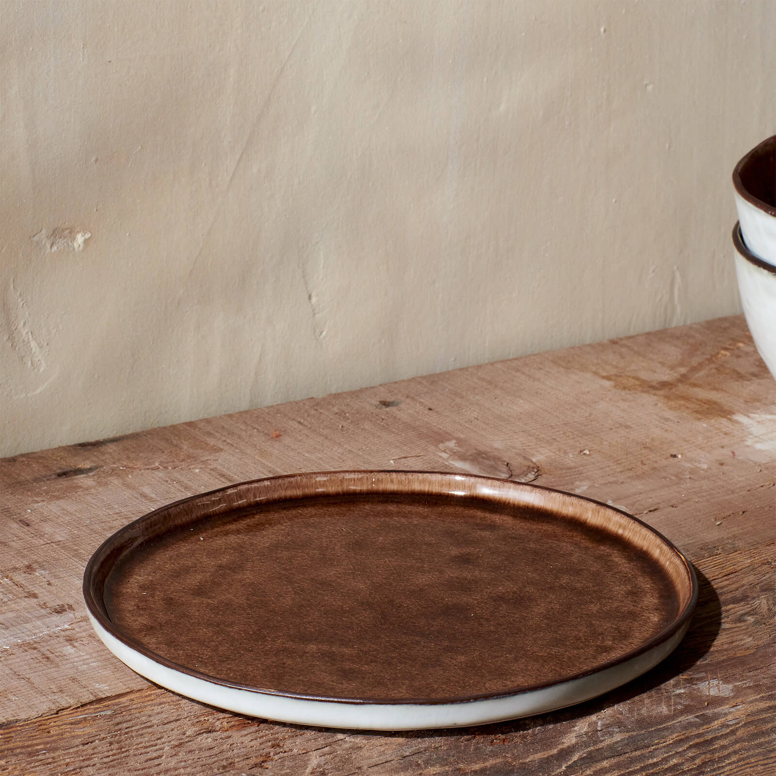 Nkuku Simi Side Plate - Earth