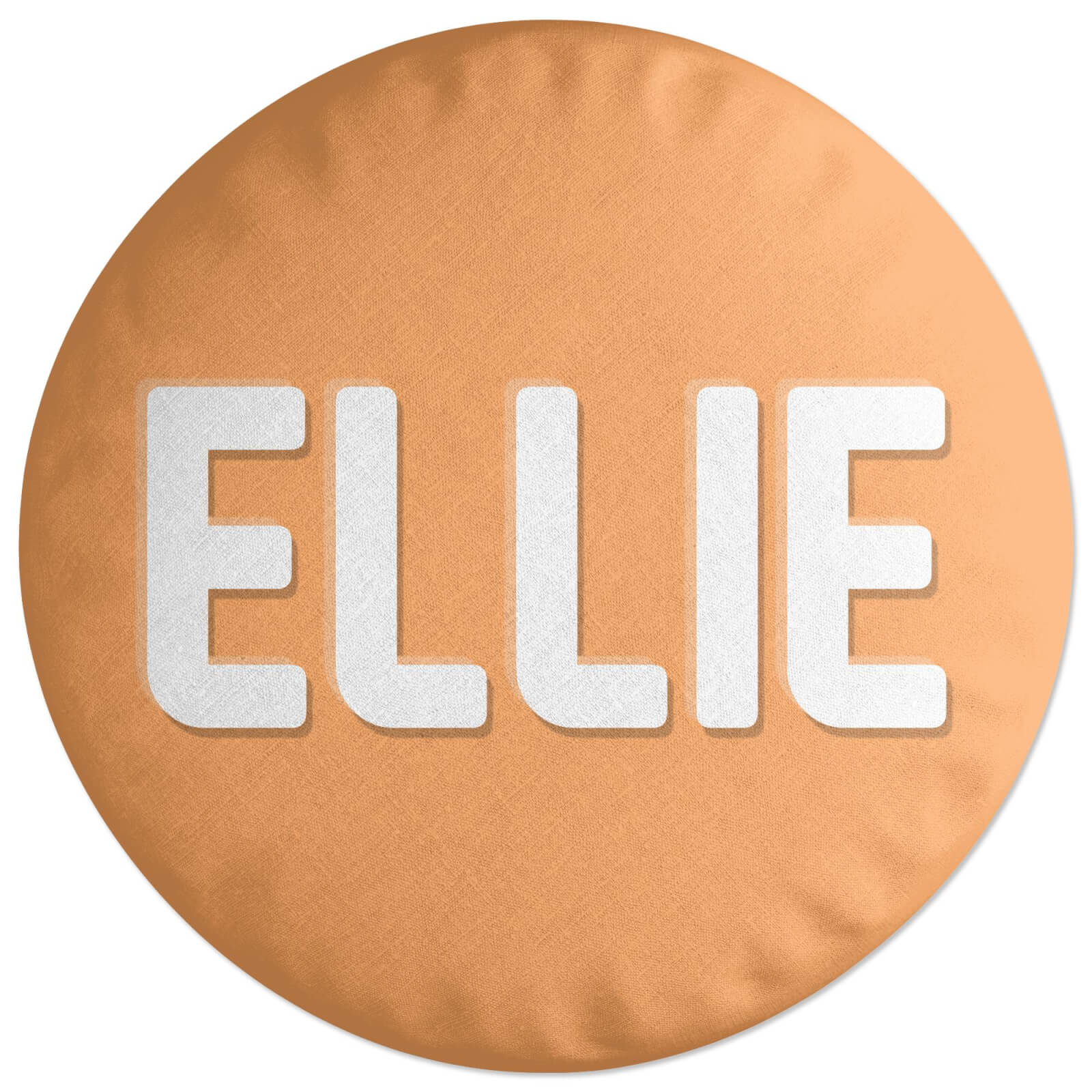Embossed Ellie Round Cushion