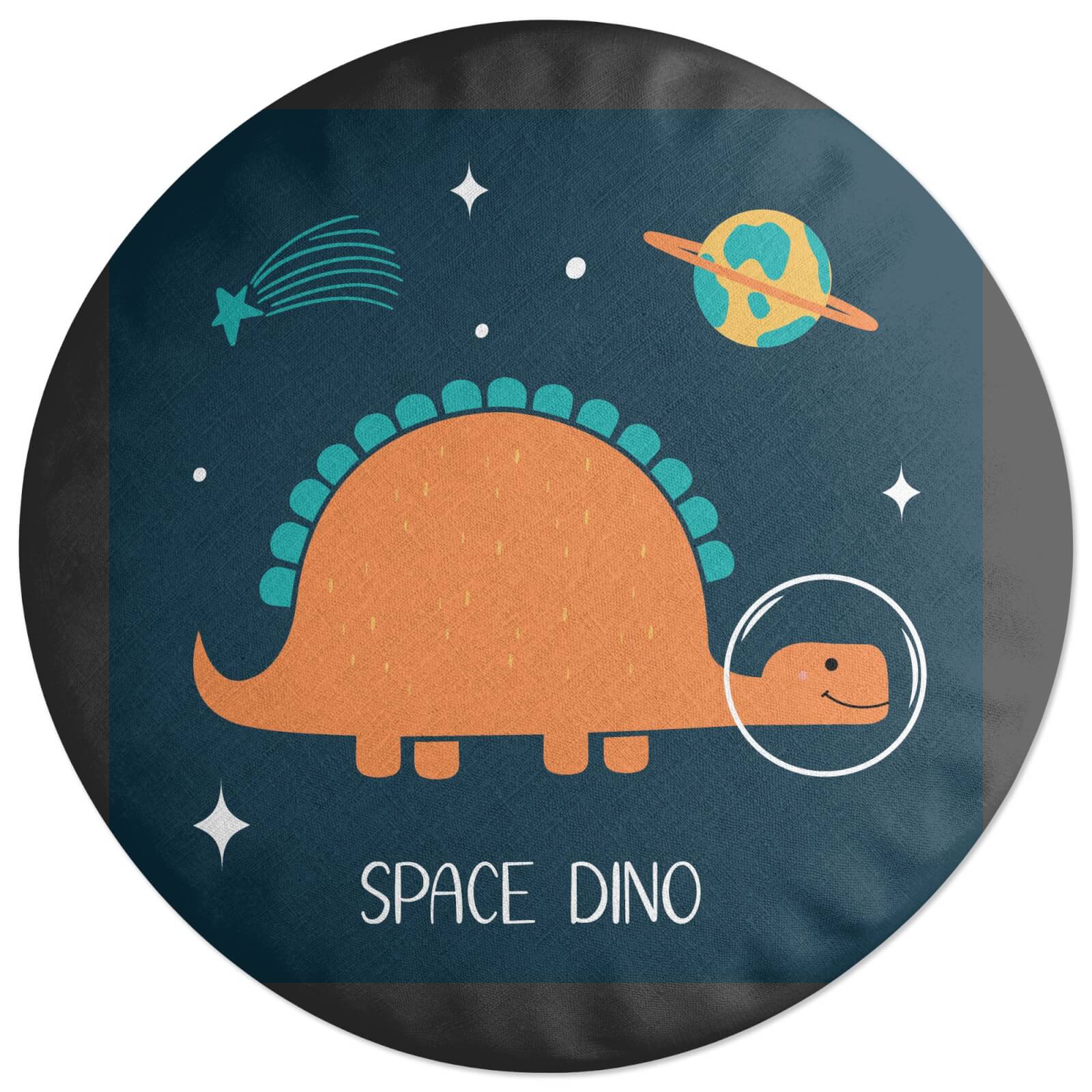 Space Dino Round Cushion