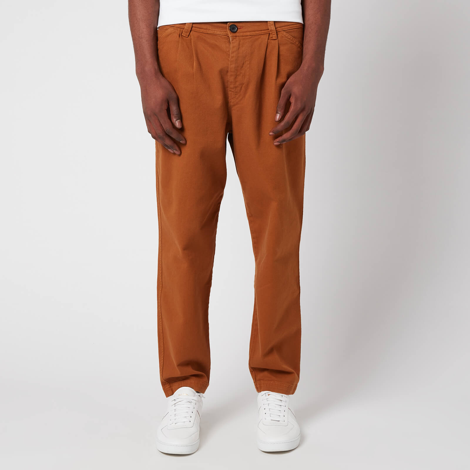 PS Paul Smith Men's Pleated Trousers - Hazel - W30
