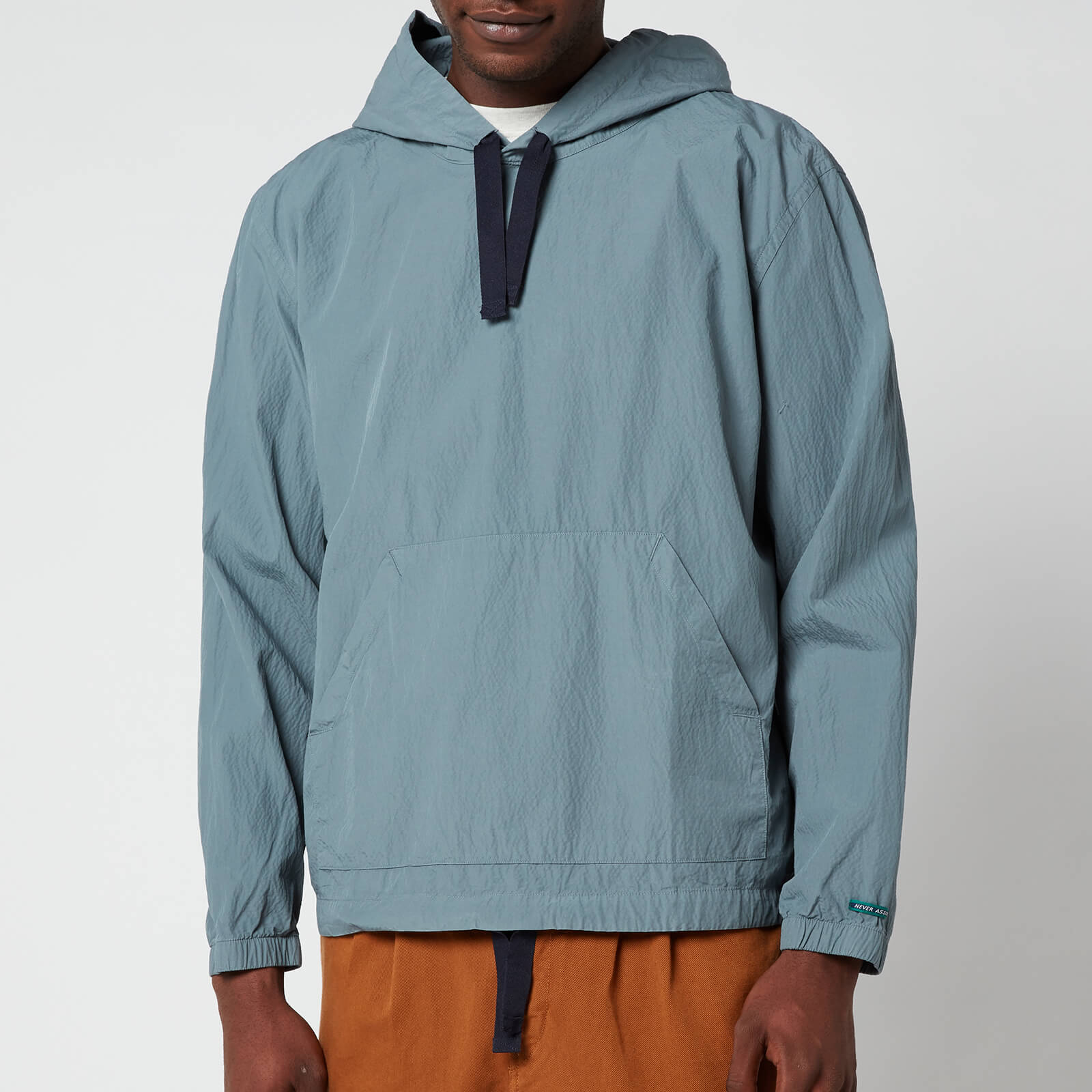 PS Paul Smith Men's Hooded Popover Shirt - Petrol Blue - M