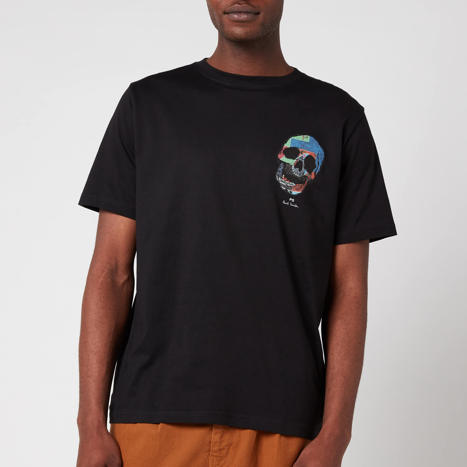 PS Paul Smith Men's Regular Fit Skull T-Shirt - Black - S