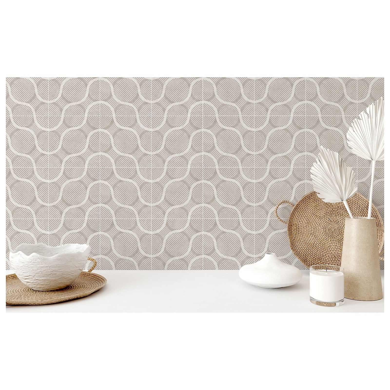 Photo of V&a Tomoni Biscuit Tile 200 X 200mm -sample Only-
